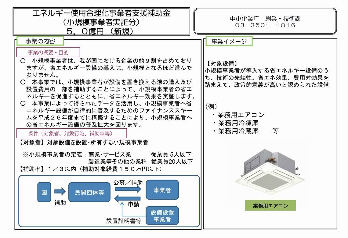 エネルギー使用合理化事業者支援補助金（小規模事業者実証分）（平成25年度）.jpg